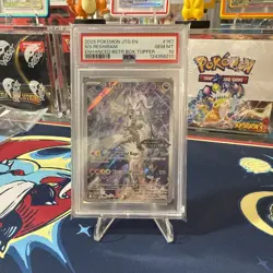 2025 Pokemon EN Journey Together N's Reshiram Stamped Box Topper #167 PSA 10 - Image 1