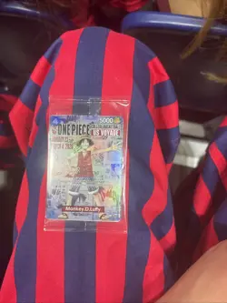 One Piece College Basketball US Voyage Monkey D. Luffy Trading Card UNOPENED - Image 1