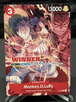 Monkey.D.Luffy - P-006 (Winner Pack Vol. 1) P-006 One Piece Promotion Card - Image 1
