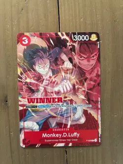 Monkey.D.Luffy - P-006 (Winner Pack Vol. 1) P-006 One Piece Promotion Card⚓ - Image 1