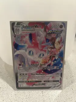 Pokemon Sylveon VMAX TCG Sword & Shield Brilliant Stars TG15/TG30 Holo Card - Image 1