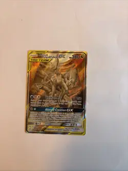 Arceus & Dialga & Palkia GX (Alternate Full Art) 221/236 Sm-Cosmic Eclipse Holo - Image 1