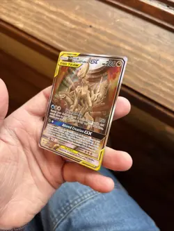 Arceus & Dialga & Palkia GX (Alternate Full Art) 221/236 Sm-Cosmic Eclipse Holo - Image 5