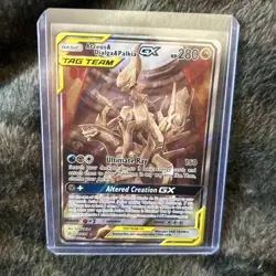 Arceus & Dialga & Palkia GX 221/236 Alternate Full Art NM - Image 1