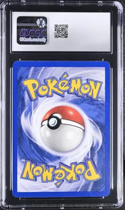 CGC 9 MINT Hitmonlee 1999 Fossil 7/62 Holo Rare Pokemon Card - Image 2