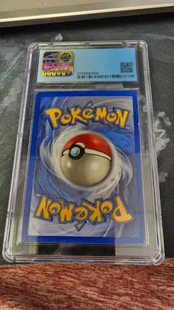 Hitmonlee 7/62 1st Edition Fossil Holo Rare 1999 Pokemon Card CGC 7 - Image 3