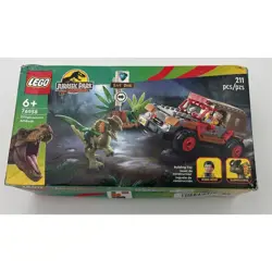 LEGO Jurassic Park Dilophosaurus Ambush 76958 - Image 1