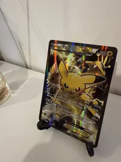 Pokemon TCG - PIKACHU EX #XY124 (Black Star Promo) Rare Full Art Holo - Image 3