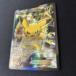 Pokemon TCG - Pikachu EX - XY124 - Promo - Rare! - Image 2
