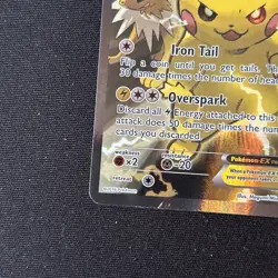Pokemon TCG - Pikachu EX - XY124 - Promo - Rare! - Image 4