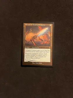 Sword of Truth and Justice(Retro Foil) [Modern Horizons] #32 Magic MTG Cards NM - Image 1