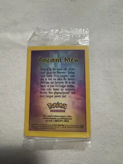 Sealed Ancient Mew Holofoil Promo Card Pokemon the Movie 2000 - Image 1