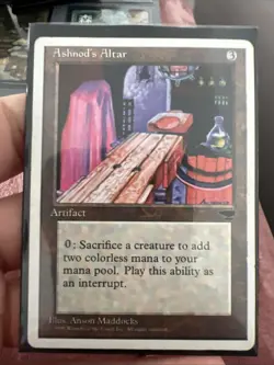 Ashnod's Altar Artifact Card Chronicles MTG Magic the Gathering - Image 1