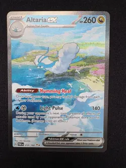 Pokemon TCG Altaria EX Holo Card 253/182 Sv04: Paradox Rift- MINTY - Image 1