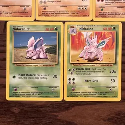 Pokemon Base Set Lot Of 8 Cards (1999) NM - Image 5