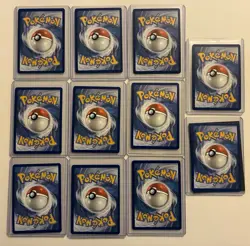 11 card Pokemon trainer lot - Image 2