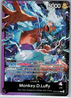 Monkey.D.Luffy OP09-061 English Starter Deck 26- One Piece Card - NM - Image 1