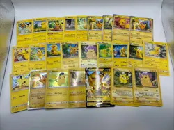 25 Different Pikachu Pokemon TCG Card Lot - Base Set Jungle WOTC Holo + More - Image 1
