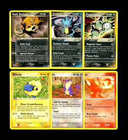 2004 Pokemon EX TEAM ROCKET RETURNS Set Collection NON HOLO Cards Lot RARE Dark - Image 1
