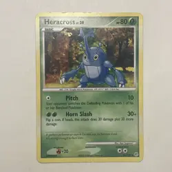 Heracross - Diamond Pearl 28/130 Rare Pokemon Card LP - Image 1