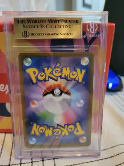 POKEMON CARD BGS 10 PRISTINE DETECTIVE PIKACHU 098/SV-P HOLO JAPANESE PROMO FIRE - Image 2