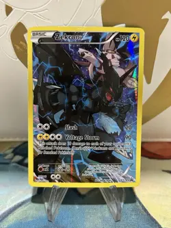 Zekrom XY76 Black Star Promo Full Art Holo Pokemon Card NM - Image 1