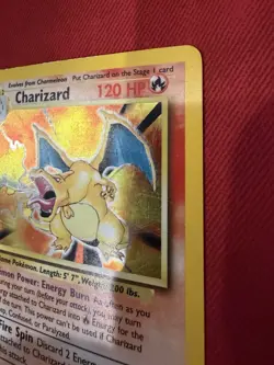 Pokemon TCG Charizard Holo Rare Card Base Set, 4/102, WOTC 1999 - Image 2