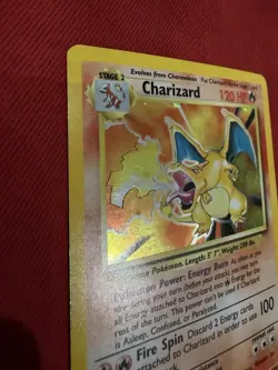 Pokemon TCG Charizard Holo Rare Card Base Set, 4/102, WOTC 1999 - Image 3