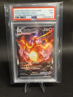 Charizard VMAX SWSH261 SWSH: Sword & Shield Promo Cards Holo PSA 7 - Image 1