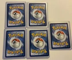 5 Card Gengar Pokemon Lot, 4 Ex - Image 2