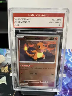 CHARMANDER 2022 FOIL #033/131 Pokemon Card GRADED 10 TCG CCG - Image 1