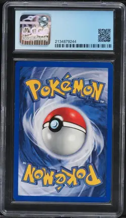 Pokemon Solid Yellow Filler Card CGC 8.5 - Image 3
