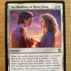 MTG The Wedding of River Song [Doctor Who] Near Mint Rare Magic Card - Image 2