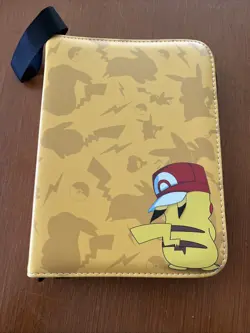 Pokemon TCG Pikachu 3-Ring Zipper Card Binder - Image 1