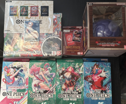 One Piece Card game lot - 70+ SRs, Devil Fruit, Learn Together, ST deck, & More - Image 2