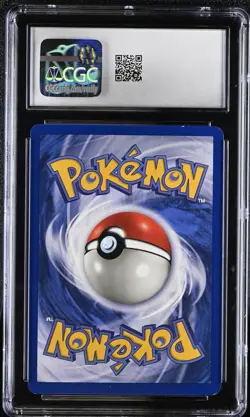 CGC 8 Moltres Fossil 1st Edition 12/62 Holo Pokemon Card 1999 - Image 2
