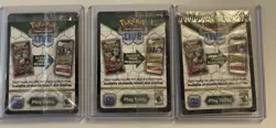 3 card prismatic stamped Pokemon EX lot all 3 sealed. Eevee, Glaceon, Umbreon - Image 2