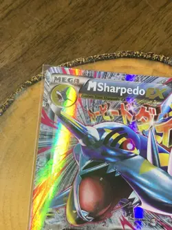 M Sharpedo EX XY200 2017 XY Black Star Promo Pokemon Card Ultra Rare - NM CLEAN - Image 3