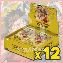 ONE PIECE CARD GAME: KINGDOMS OF INTRIGUE BOOSTER BOX CASE OP04 English Ver - Image 1