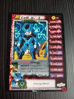 DBZ Cell Jr. 1 LV2 2 of 4 Holl Foil 115 Cell Games Saga DRAGON BALL Z Card - Image 1