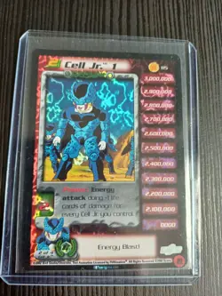 DBZ Cell Jr. 1 LV2 2 of 4 Holl Foil 115 Cell Games Saga DRAGON BALL Z Card - Image 3