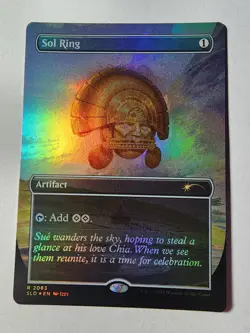 Sol Ring (2063) (Rainbow Foil) - Foil Near Mint MTG Secret Lair - Image 1