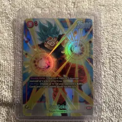 Dragon Ball Fusion World Card FS01-08 Son Goku SR Parallel - Image 1