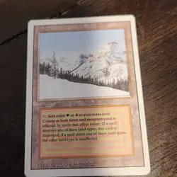 MTG Revised (3rd) Edition (1994): Badlands (Rare) - Dual Land (Swamp/Mountain - Image 5