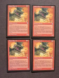 MTG: Stronghold - Shard Phoenix x4 - Image 1