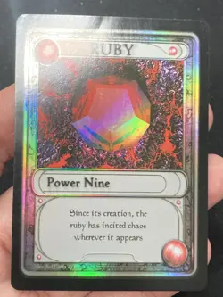 ***FOIL Mox Ruby GamingEtc Promo (Edge Crease)*** MTG Promo Kid Icarus - Image 3