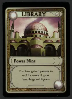 ***FOIL Library of Alexandria GamingEtc Promo*** MTG Promo Kid Icarus - Image 1