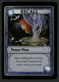 ***FOIL Ancestral Recall GamingEtc Promo*** MTG Promo Kid Icarus - Image 1