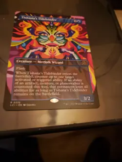 MTG THE TISHANA'S TIDEBINDER LOST CAVERNS OF IXALAN BORDERLESS RARE - Image 1