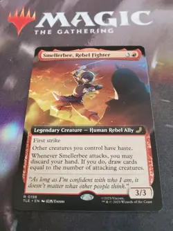 Mtg. Smellerbee, Rebel Fighter. Extended Art. Avatar: The Last Airbender. Nn - Image 1